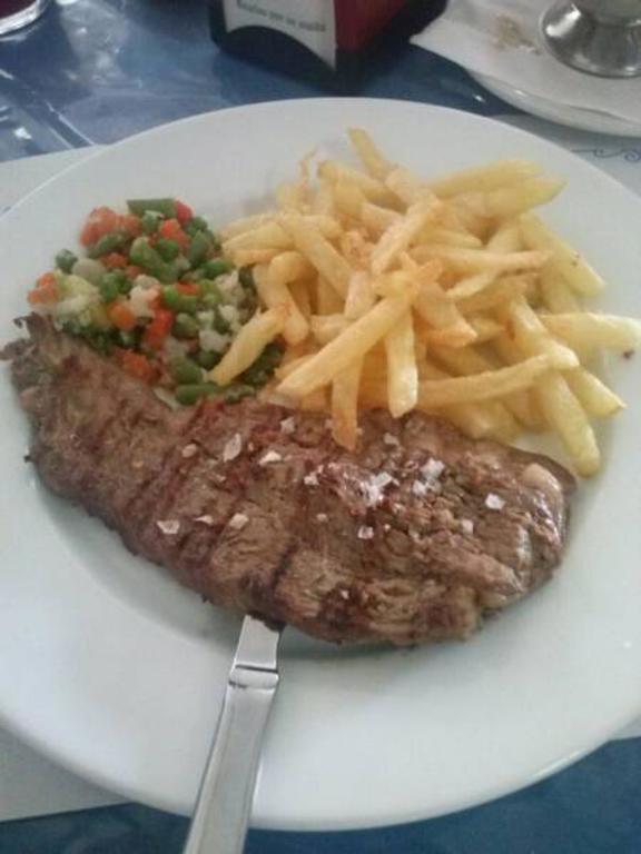 Hostal Restaurante El Cruce Ardales Bagian luar foto